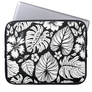Capa Para Notebook A Camisa Havaiana Aloha É Um Padrão De Fundo Invis