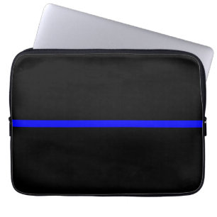 Capa Para Notebook A Declaração Simbólica De Linha Azul