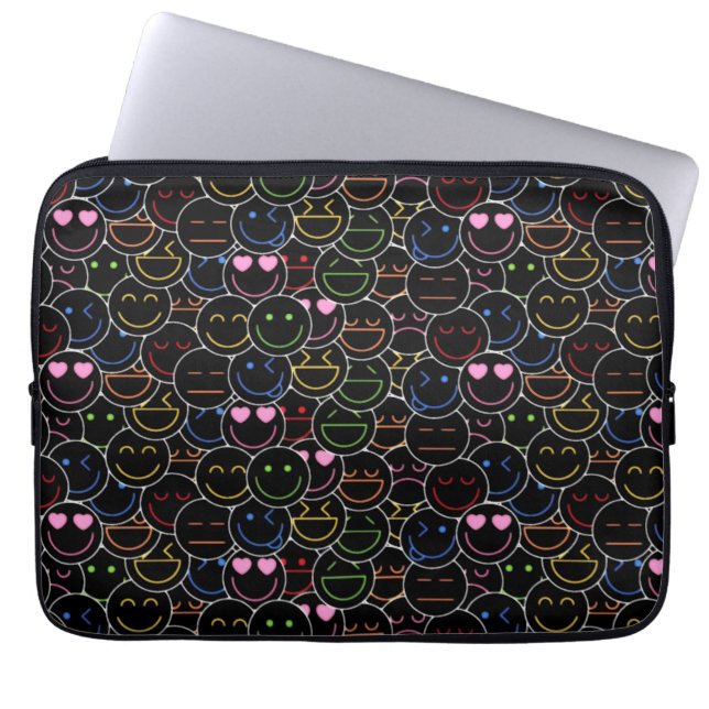 Capa Para Notebook A diversão retrorativa encontra tecnologia moderna (Frente)
