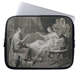 Capa Para Notebook A entrevista de Augustus e de Cleopatra, gravada
