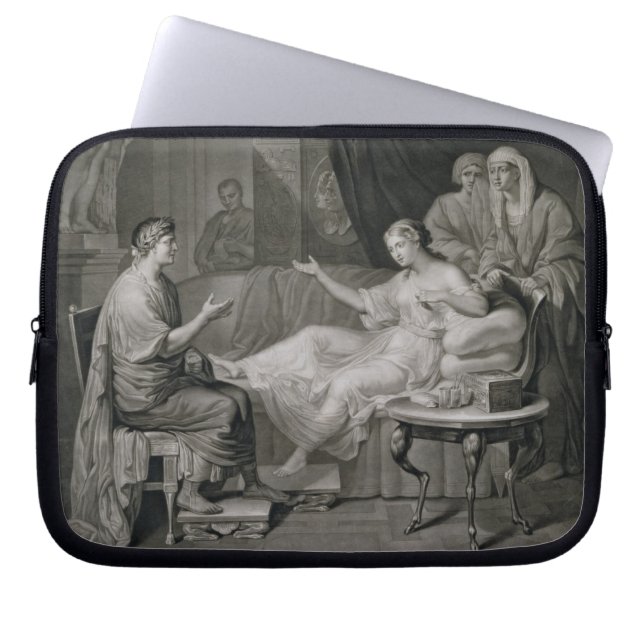 Capa Para Notebook A entrevista de Augustus e de Cleopatra, gravada (Frente)