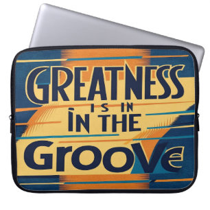 Capa Para Notebook A Grandeza Está No Groove opção 3