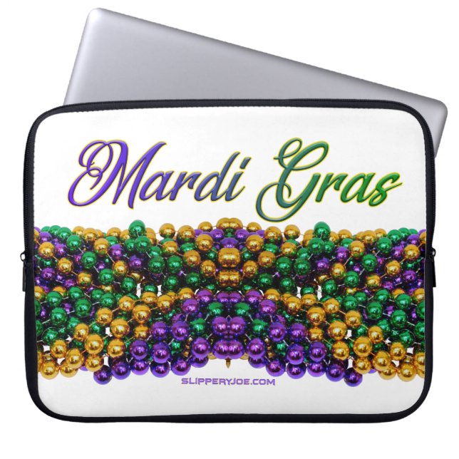 Capa Para Notebook A icônica imagem temática de Mardi Gras da Slipper (Frente)