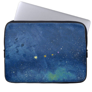 Capa Para Notebook A ilustração do céu estrelado