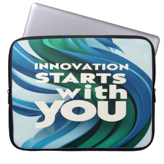Capa Para Notebook A inovação começa com você opção 2