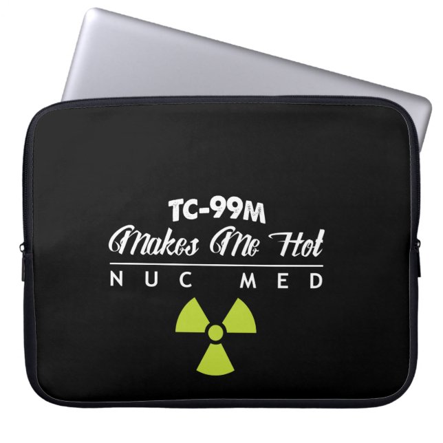 Capa Para Notebook A medicina nuclear TC-99M faz-me quente (Frente)
