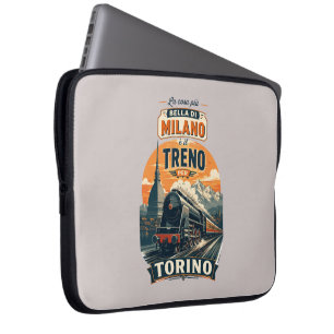 Capa Para Notebook A Melhor Coisa Sobre Milão É O Trem Para Turim