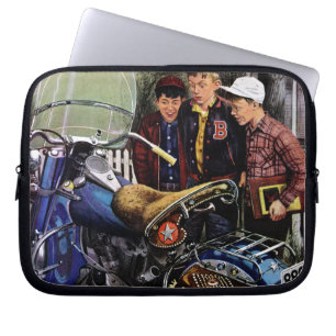 Capa Para Notebook A motocicleta de Tex