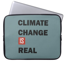 Capa Para Notebook A mudança climática é uma verdadeira consciência a