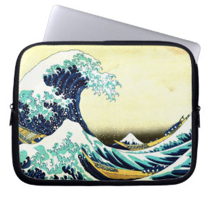 Capa Para Notebook A onda do Excelente por Katsushika Hokusai (葛 飾 北