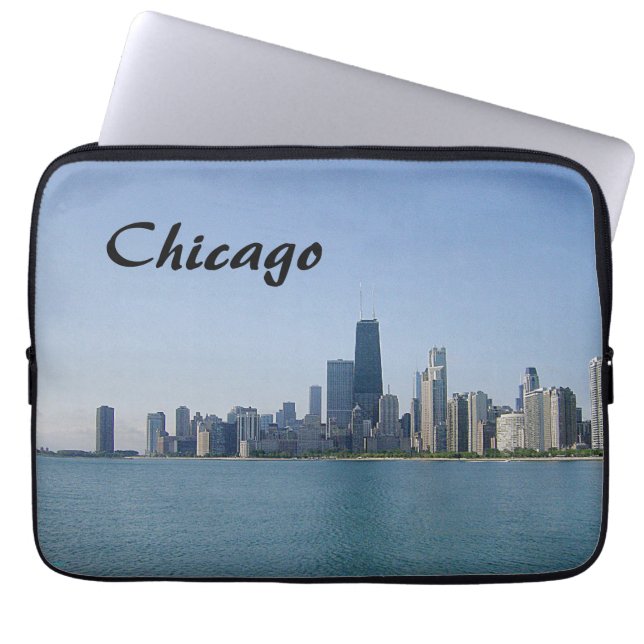 Capa Para Notebook A paisagem de Chicago (Frente)
