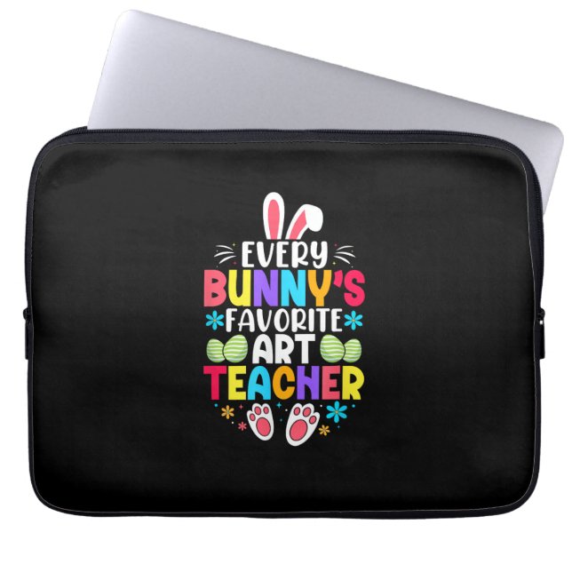 Capa Para Notebook A Páscoa de Professores de Bunny era considerada D (Frente)