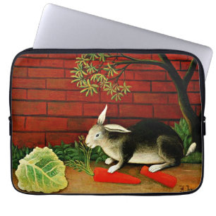 Capa Para Notebook A pintura de Henri Rousseau, Coelho,