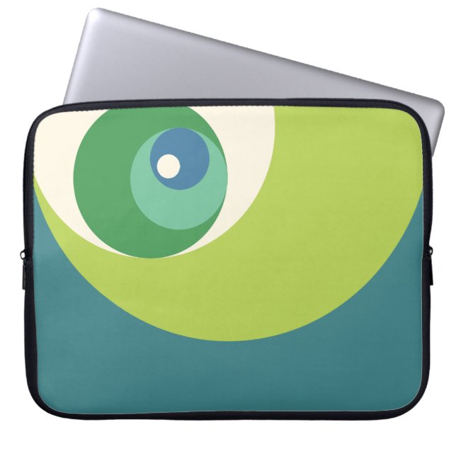 Capa Para Notebook A relação dourada circunda (o verde) (Frente)