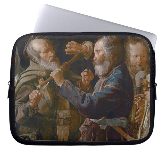 Capa Para Notebook A rixa dos mendigos, c.1625-30 (óleo em canvas) (Frente)