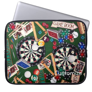 Capa Para Notebook A sala de jogo arremessa a bolsa de laptop dos