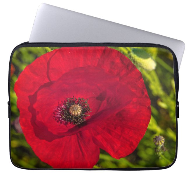 Capa Para Notebook A série de papoila nº 2 (Frente)