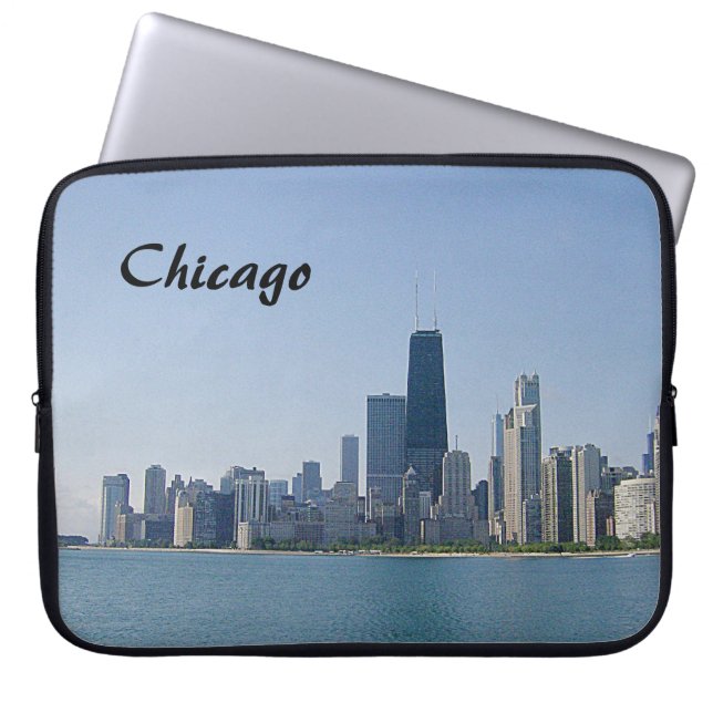 Capa Para Notebook A Skyline de Chicago (Frente)
