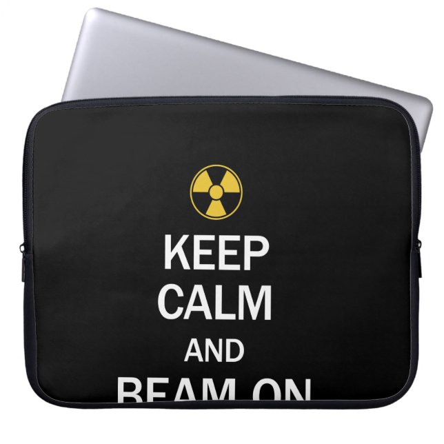 Capa Para Notebook A tecnologia da radiologia mantem a calma e o (Frente)