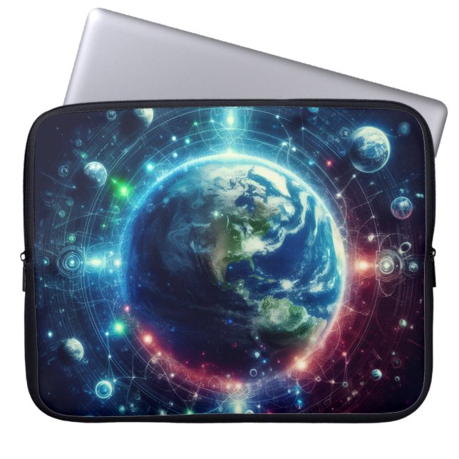 Capa Para Notebook A Terra e Seus Irmãos na Bolsa de Eletrônicos de 1 (Frente)