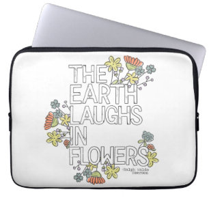 Capa Para Notebook A Terra Ri em Flores