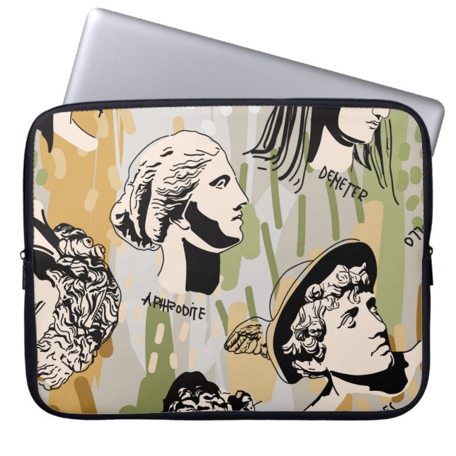 Capa Para Notebook A Trending Grega Gods Art Retrait Sem Olhos Padrão (Frente)