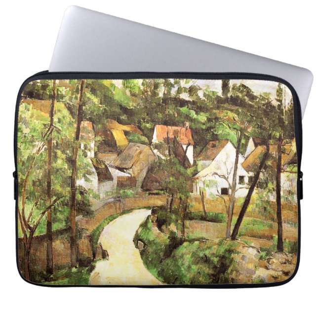 Capa Para Notebook A Turn in the Road Paul Cezanne (Frente)
