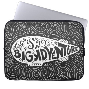 Capa Para Notebook A vida é uma aventura grande