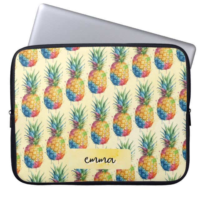 Capa Para Notebook Abacaxi (Frente)