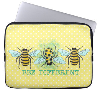 Capa Para Notebook Abelhas de Bumble Diferente Trio