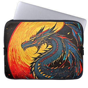 Capa Para Notebook Abrace a Majestade: Regal Dragon
