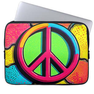 Capa Para Notebook Abrace a Paz Interior & Alegria