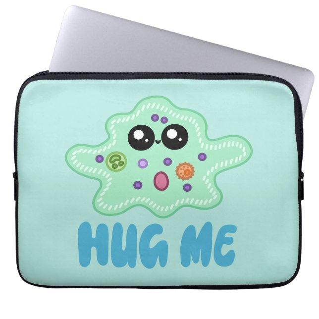 Capa Para Notebook Abraço de Amoeba (Frente)
