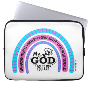 Capa Para Notebook Abridor de Caminho Fazedor de Milagres Meu Deus És