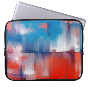Capa Para Notebook Abstração de arte, pintura a óleo feita com rugosi
