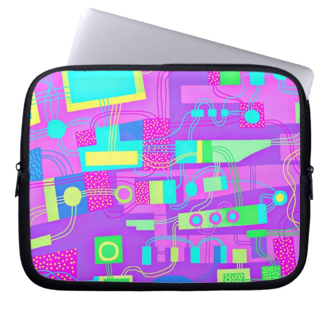 Capa Para Notebook Abstrato 210711 (Frente)