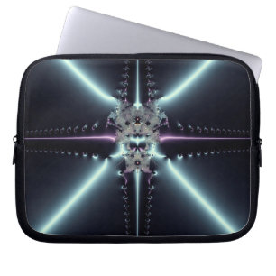 Capa Para Notebook Abstrato Art Blue Star
