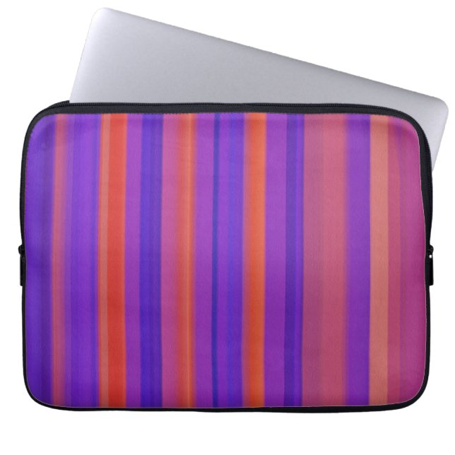 Capa Para Notebook Abstrato Art | Estrias Retroativas 4 (Frente)