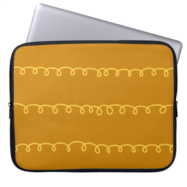 Capa Para Notebook Abstrato Art: Modern Wrapping Design (Frente)