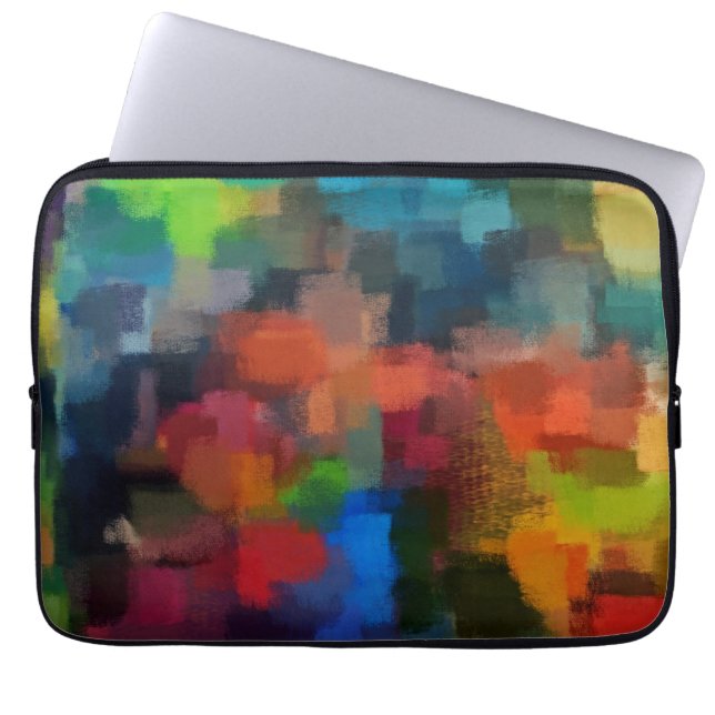 Capa Para Notebook Abstrato Art Painting 34 (Frente)