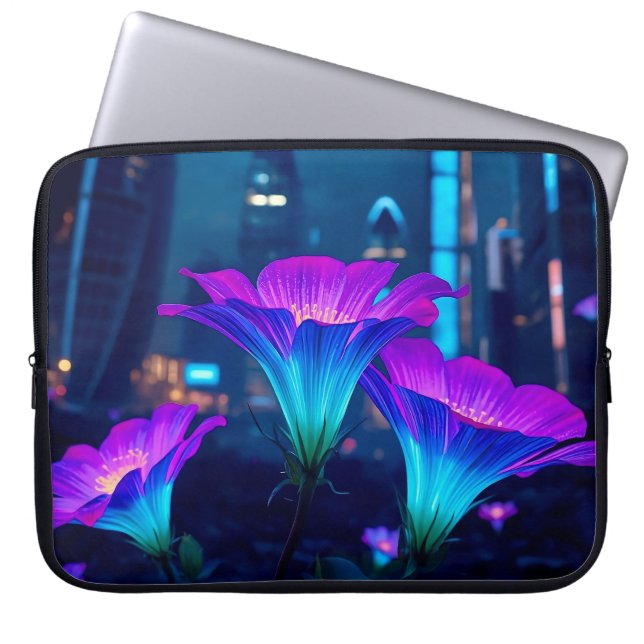 Capa Para Notebook Abstrato Bloominescente 15' (Frente)