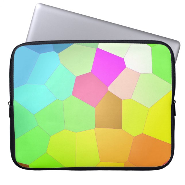 Capa Para Notebook Abstrato colorido (Frente)