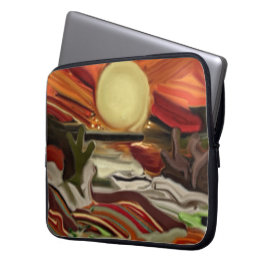 Capa Para Notebook Abstrato de Arte do Sudoeste do Céu