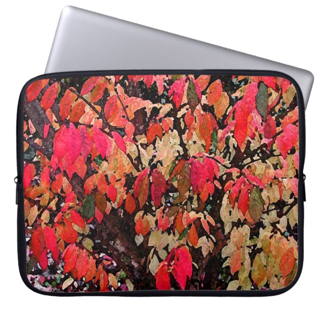 Capa Para Notebook Abstrato de Bush ardente (Frente)