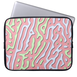 Capa Para Notebook Abstrato do Pastel Kawaii - Design do Gráfico Colo