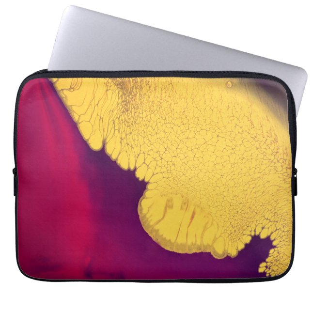 Capa Para Notebook Abstrato Embrulho Dourado (Frente)