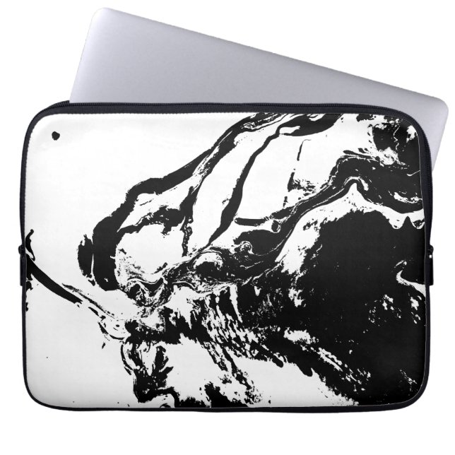 Capa Para Notebook Abstrato Faces Eletrônicos de Arte Incidental (Frente)