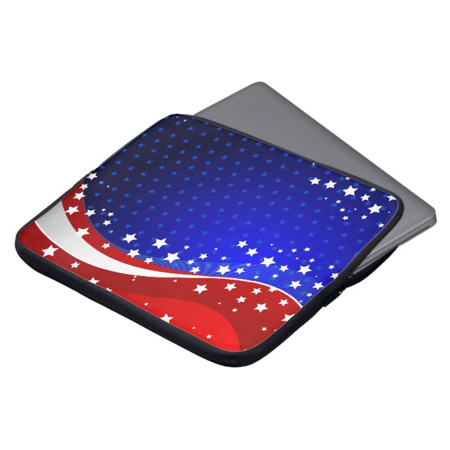 Capa Para Notebook Abstrato Flag Monograma 2 (Frente Topo)