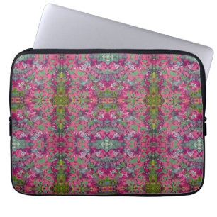 Capa Para Notebook Abstrato floral 14