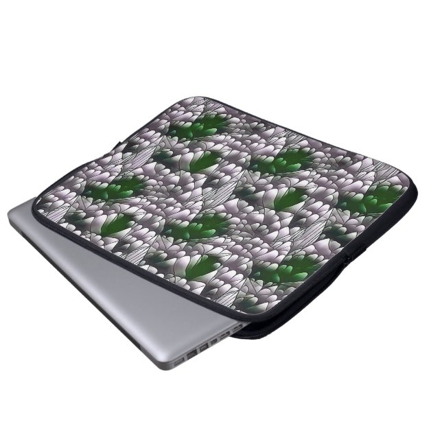 Capa Para Notebook Abstrato geométrico padrão design 41 - Laptop Case (Frente Inferior)